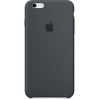 Силиконовый чехол Apple Case для iPhone 6/6s (Айфон 6/6s) угольно-серый