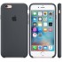 Силиконовый чехол Apple Case для iPhone 6/6s (Айфон 6/6s) угольно-серый оптом