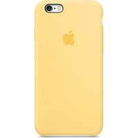 Силиконовый чехол Apple Case для iPhone 6/6s Plus жёлтый