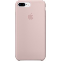 Силиконовый чехол Apple Case для iPhone 8 Plus / iPhone 7 Plus (Pink Sand) розовый песок