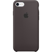 Силиконовый чехол Apple Silicone Case для iPhone 8/7 тёмное какао