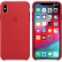 Силиконовый чехол Apple Silicone Case для iPhone Xs Max красный (RED) оптом