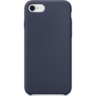Силиконовый чехол YablukCase для iPhone 7/8 тёмно-синий (Midnight Blue) оптом