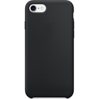 Силиконовый чехол YablukCase для iPhone 7 (Айфон 7) чёрный