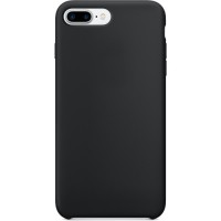 Силиконовый чехол YablukCase для iPhone 7 Plus / 8 Plus чёрный