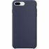 Силиконовый чехол YablukCase для iPhone 7 Plus / 8 Plus тёмно-синий оптом