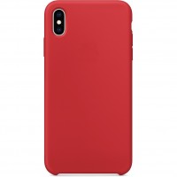 Силиконовый чехол YablukCase Silicone Case для iPhone X/Xs красный (PRODUCT)RED