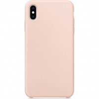 Силиконовый чехол YablukCase Silicone Case для iPhone X/Xs «Розовый песок»