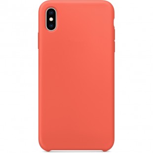 Силиконовый чехол YablukCase Silicone Case для iPhone X/Xs «Спелый нектарин» оптом