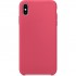 Силиконовый чехол YablukCase Silicone Case для iPhone Xs Max «Красный каркаде» оптом