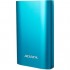 Внешний аккумулятор ADATA A10050QC PowerBank Quick Charge 3.0 10050 mAh голубой оптом