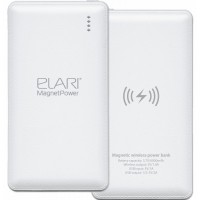 Внешний аккумулятор Elari MagnetPower 6000 мАч белый