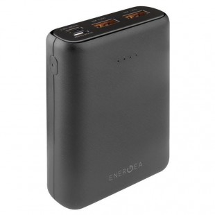 Внешний аккумулятор EnergEA Compac PQ1201 2USB + USB-C 10000 мАч чёрный оптом