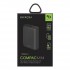 Внешний аккумулятор EnergEA Compac PQ1201 2USB + USB-C 10000 мАч чёрный оптом