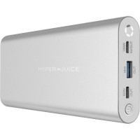 Внешний аккумулятор HyperJuice 100W USB-C 27000 мАч Battery Pack серебристый
