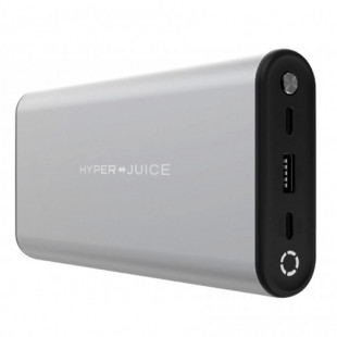 Внешний аккумулятор HyperJuice 130W USB-C Battery 27000 мАч серебристый оптом