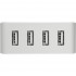 Зарядное устройство Moshi ProGeo 4-port USB (35W) Wall Charge белое оптом