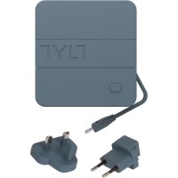 Зарядное устройство Tylt Energi 6K со встроенным аккумулятором 6000 мАч и кабелем Lightning серое