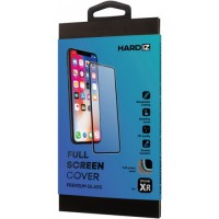 Защитное стекло HARDIZ Full Screen Cover Premium Glass для iPhone Xr с чёрной рамкой