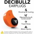 Беруши Decibullz Custom Molded Earplugs (Orange) оптом