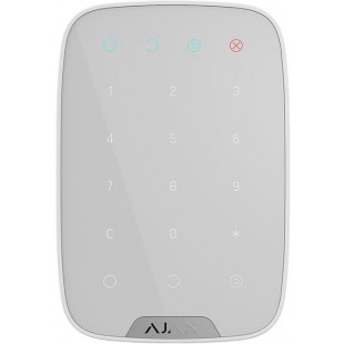 Беспроводная сенсорная клавиатура Ajax KeyPad (White) оптом