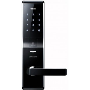 Биометрический дверной замок с ручкой Samsung SHS-H705 FBK/EN 5230 (Black) оптом