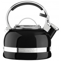 Чайник наплитный со свистком KitchenAid 2.0-Quart Kettle KTEN20SBOB (Onyx Black)