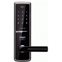Электронный дверной замок с ручкой Samsung SHS-H625 FBK/EN 5120 (Black)