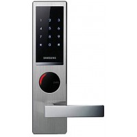 Электронный дверной замок с ручкой Samsung SHS-H635 FBS/EN 6020 (Silver)