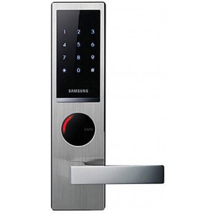 Электронный дверной замок с ручкой Samsung SHS-H635 FBS/EN 6020 (Silver) оптом