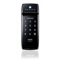 Электронный дверной замок Samsung SHS-2320W XMK/EN (Black)