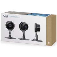 Комплект камер видеонаблюдения Nest Cam Security Camera 3 Pack (Black)