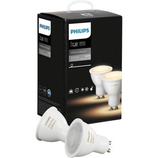 Комплект умных ламп Philips Hue White Ambiance GU10 2 шт. (White) оптом