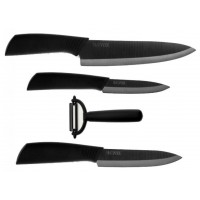 Набор кухонных ножей Xiaomi Huo Hou (Black)