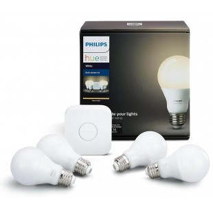 Набор умных ламп Philips 472001 Е27 Smart Bulb Starter Kit (White) оптом