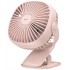 Портативный вентилятор Baseus Desktop Clip-On Mini Cooling Fan (Pink) оптом