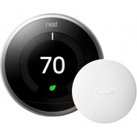 Термостат с температурным датчиком Nest Learning Thermostat 3.0 (Silver)