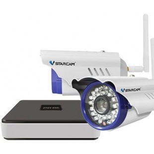 Уличный комплект видеонаблюдения Vstarcam NVR C15 (White) оптом