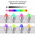 Умная лампа Koogeek Colors Wi-Fi Smart Light Bulb E27 для Apple Homekit (B07DLQQR54) оптом