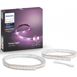 Умная светодиодная лента Philips Hue White And Color Ambiance Lightstrip Plus 2m + Extension 1m (8718699625856) оптом