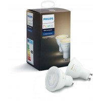 Умные лампы Philips Hue White Ambiance Bluetooth GU10 2 шт (8718699629298)