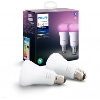 Умные лампы Philips Hue White and Color Ambiance Bluetooth E27 2 шт (8718699673284)