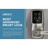 Умный дверной замок Lockly Secure Pro Latch Edition PGD728FSNLE (Satin Nickel) оптом